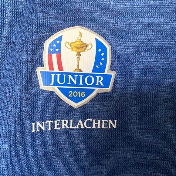 junior golf tournament under armor fleece zip up - Picture 2 of 3